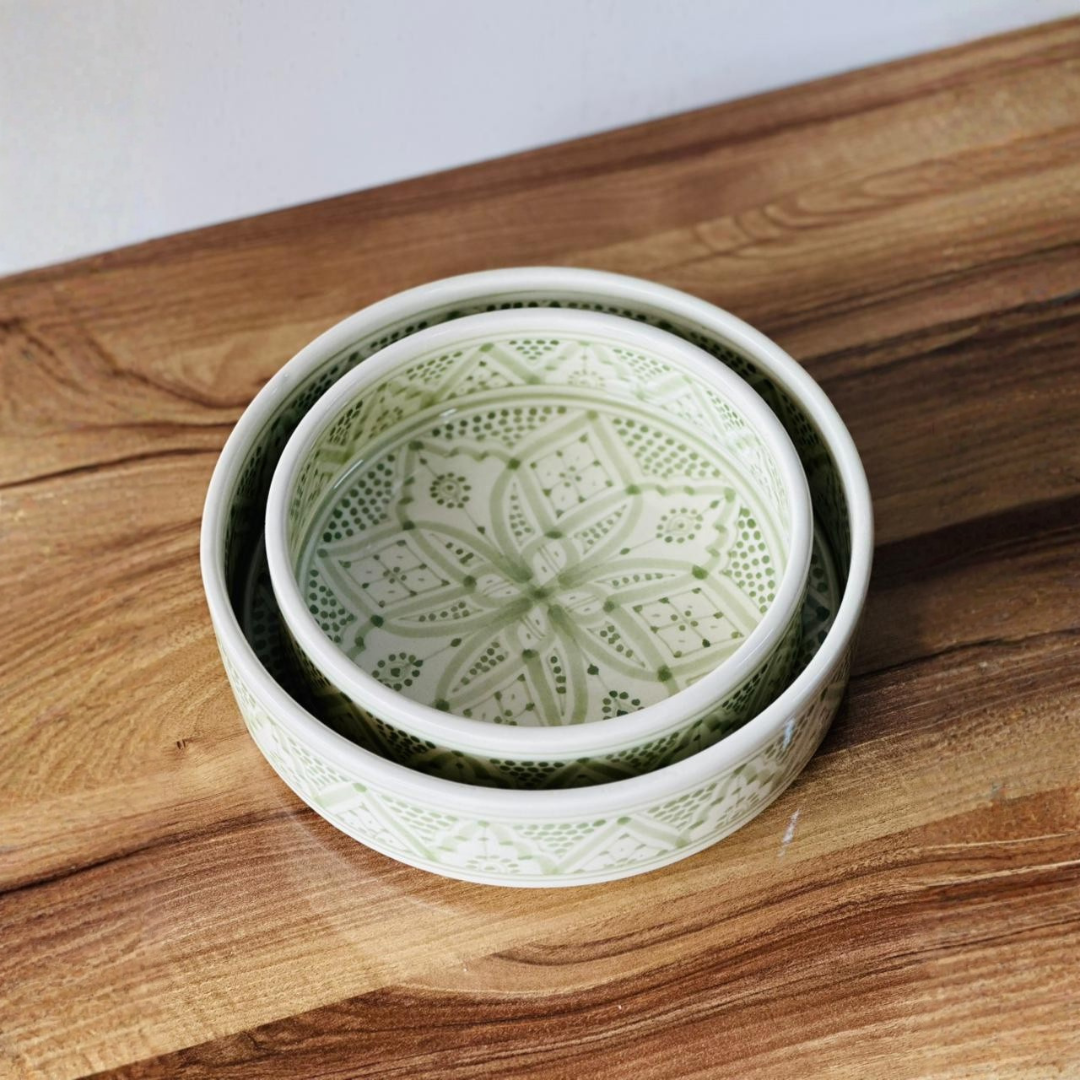 Riad salad bowl set