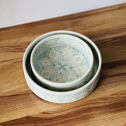Riad salad bowl set