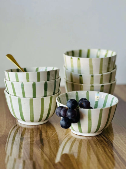 Zaya striped Bowl
