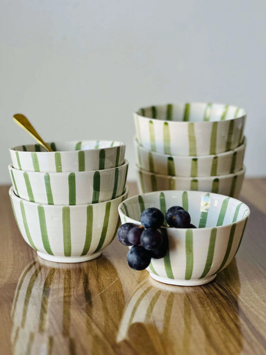 Zaya striped Bowl