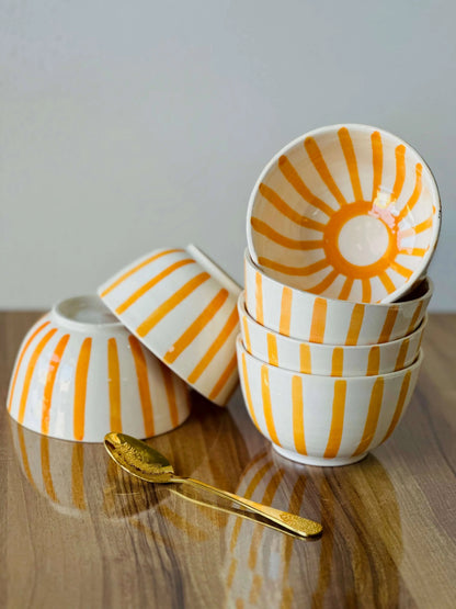 Zaya striped Bowl