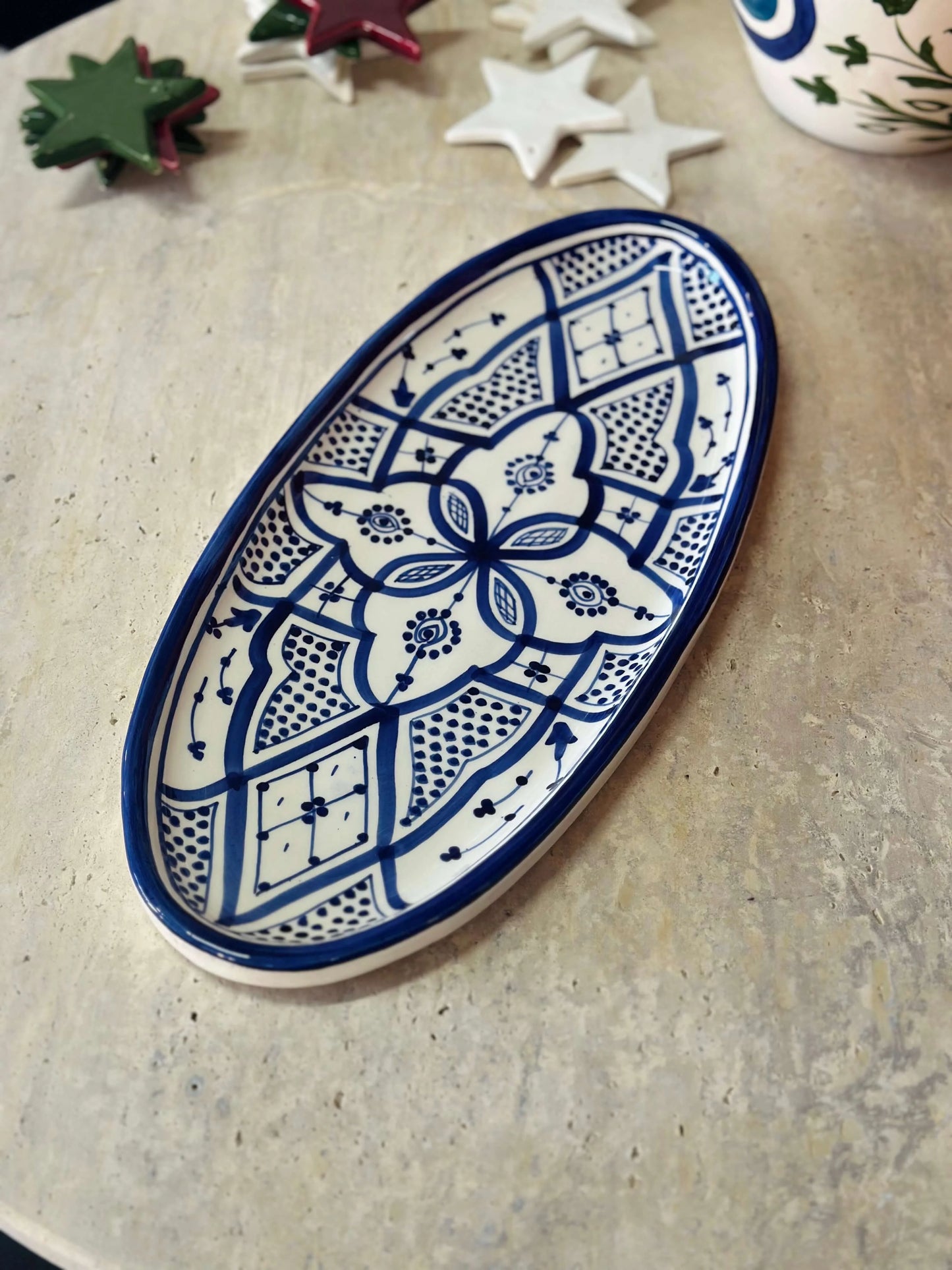 Traditional Oval Tray – Majorelle